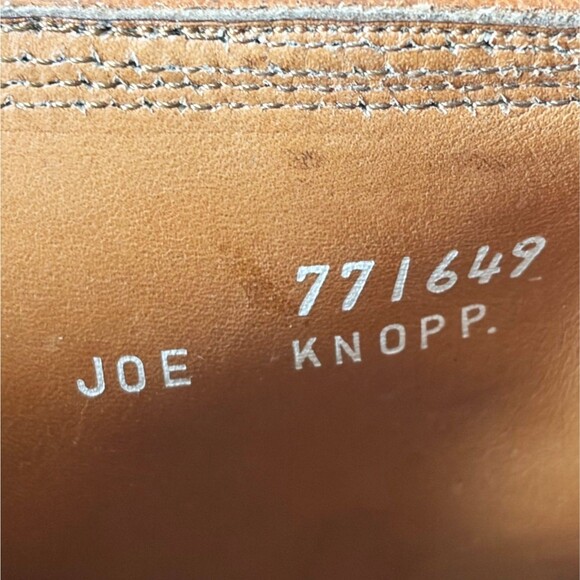 Vintage Florsheim Imperial Guardsman Boot Size 9 Brown Leather Monk Strap Unworn main image 5
